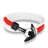 Various colours anchor bracelet White nz
