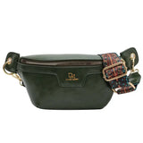Vegan Leather bum bag Khaki green nz