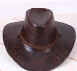 Vegan leather cowboy hat nz