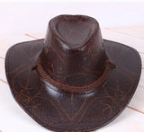 Vegan leather cowboy hat nz