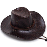 Vegan leather cowboy hat nz
