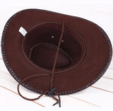 Vegan leather cowboy hat nz