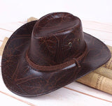 Vegan leather cowboy hat nz