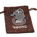 Vegvisir Compass Pendant Stainless Steel nz