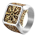 Vegvisir Signet Ring nz