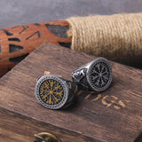 Vegvisir Signet Ring Stainless Steel nz