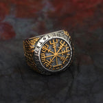 Vegvisir steel ring 8 (57 mm) nz