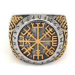 Vegvisir steel ring 8 (57 mm) nz