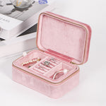 Velvet jewellery box for girls Pink nz