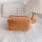 Velvet toiletry bag Brown nz