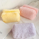 Velvet toiletry bag Pink nz