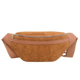 Velvet vintage bum bag Camel nz