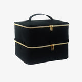 Versatile women’s toiletry bag Black nz