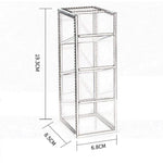 Vertical Makeup holder Transparent nz