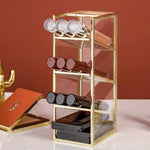 Vertical Makeup holder Transparent nz