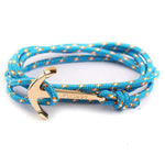 Viking Anchor Bracelet Turquoise Blue nz