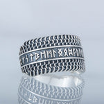 Viking armour silver ring 5 (49.32 mm) nz