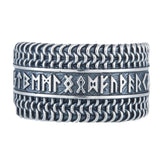 Viking armour silver ring nz