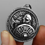 Viking axe and shield pendant nz