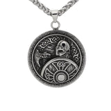 Viking axe and shield pendant nz