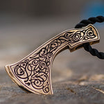 Viking axe pendant nz
