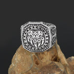 Viking Bear Claw Ring 9 (59.5 mm) nz