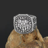 Viking Bear Claw Ring 9 (59.5 mm) nz