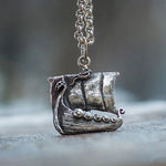 Viking boat necklace nz