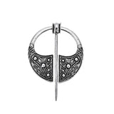 Viking Brooch Antique silver nz
