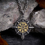 Viking compass pendant nz