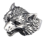 Viking culture wolf ring nz