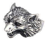 Viking culture wolf ring nz