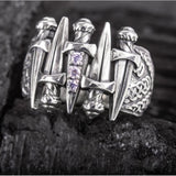 Viking Dagger Ring 5 (49.32 mm) nz