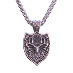 Viking deer pendant nz