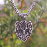 Viking deer pendant nz