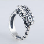 Viking Dragon Head Ring 5 (49.32 mm) nz