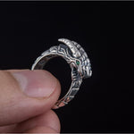 Viking Dragon Head Ring nz