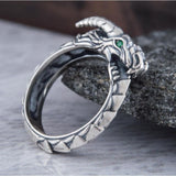 Viking Dragon Head Ring nz