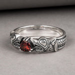 Viking Fenrir Ring 5 (49.32 mm) nz