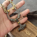 Viking hammer pendant nz