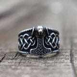 Viking hammer ring nz
