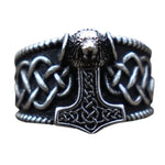 Viking hammer ring nz