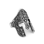 Viking Helmet Ring nz