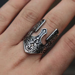 Viking Helmet Ring nz