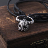 Viking helmet warrior pendant nz