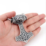 Viking lion pendant nz