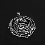 Viking necklace with raven nz