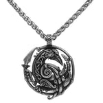 Viking necklace with raven nz
