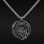Viking necklace with raven nz