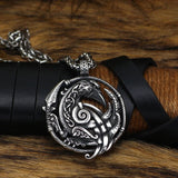 Viking necklace with raven nz